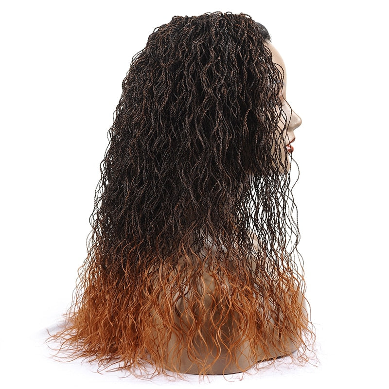 30Inch Long Curly Senegalese Twist Wig