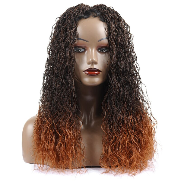 30Inch Long Curly Senegalese Twist Wig