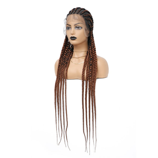 Cornrow Braiding Synthetic Lace Wig