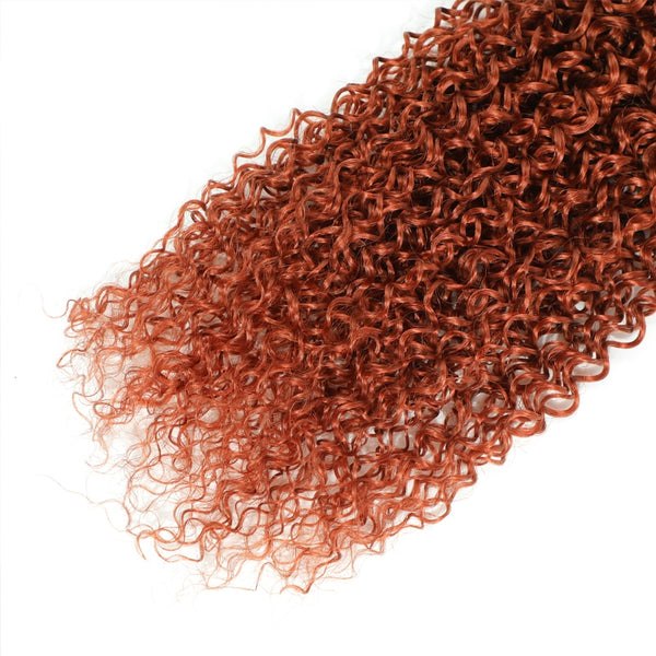 Orange Ginger Colored Hair Weave Bundles