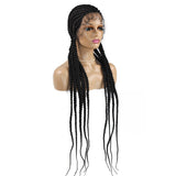 Long Full Lace Cornrow Box Wig